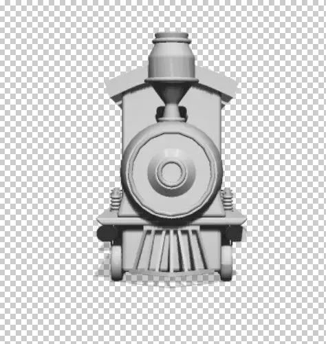 Loco motive train  3D print model