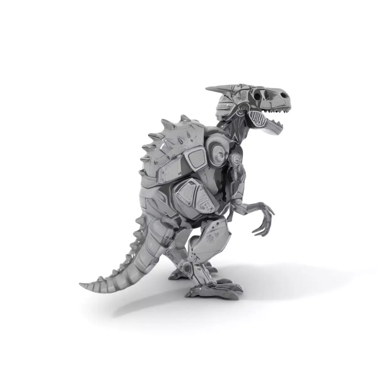 Futuristic Robotic Dinosaur Model Pack Low-poly 3D model buy