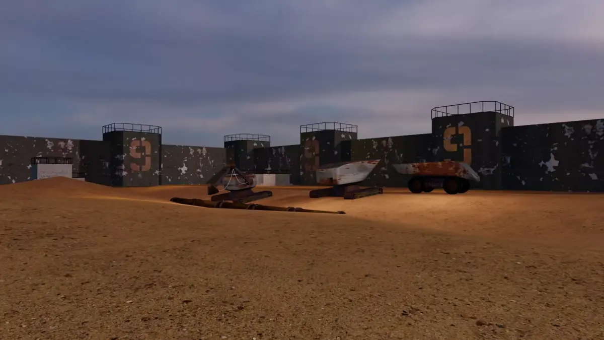 Apocalyptic Mine Free 3D model