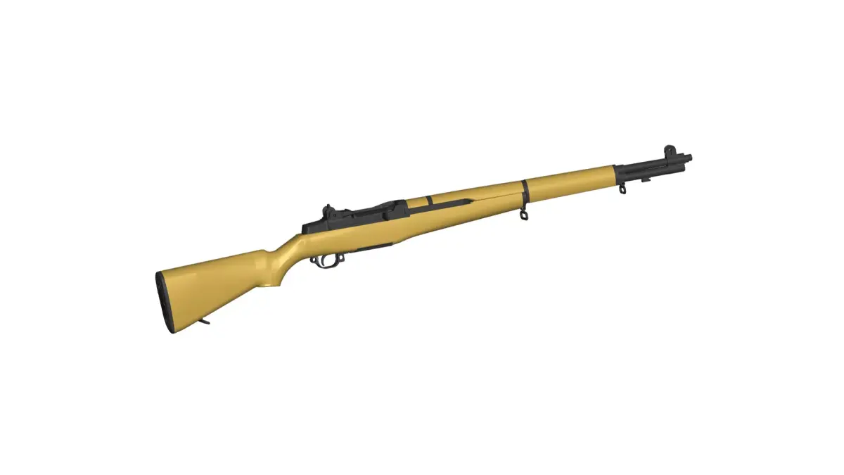 M1 Garand RIFLE 3D model