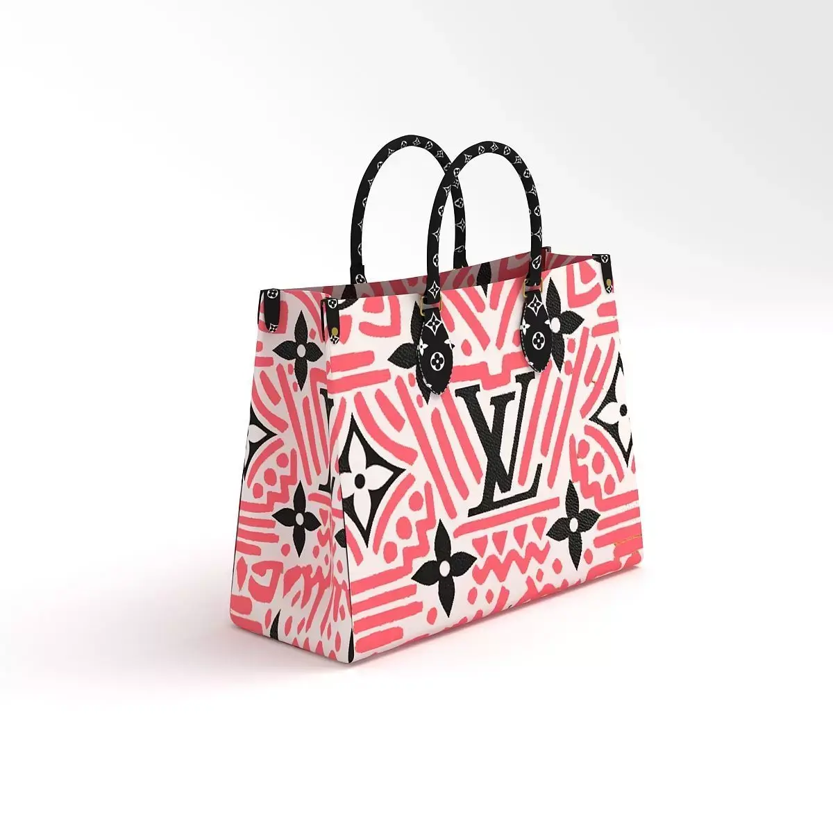 Louis Vuitton Leather Bag 11 3D model