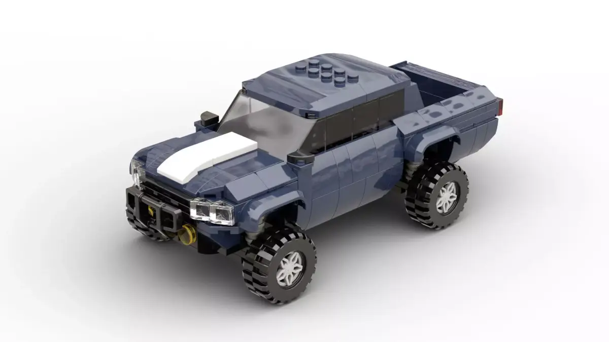 MocBricks3D - Lego Racing Truck 3D print model purchase
