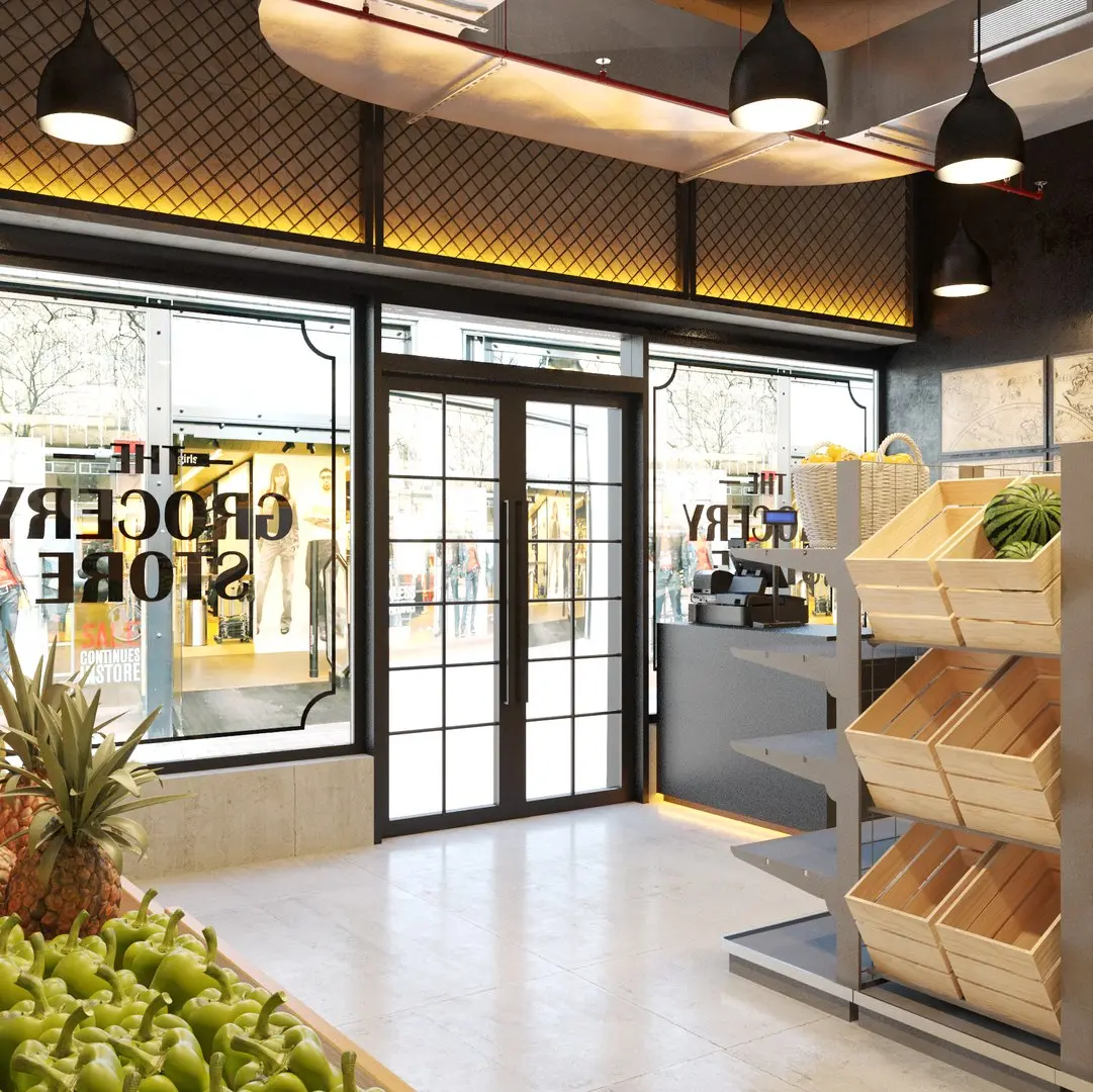 Grocery Store 3D model buy
