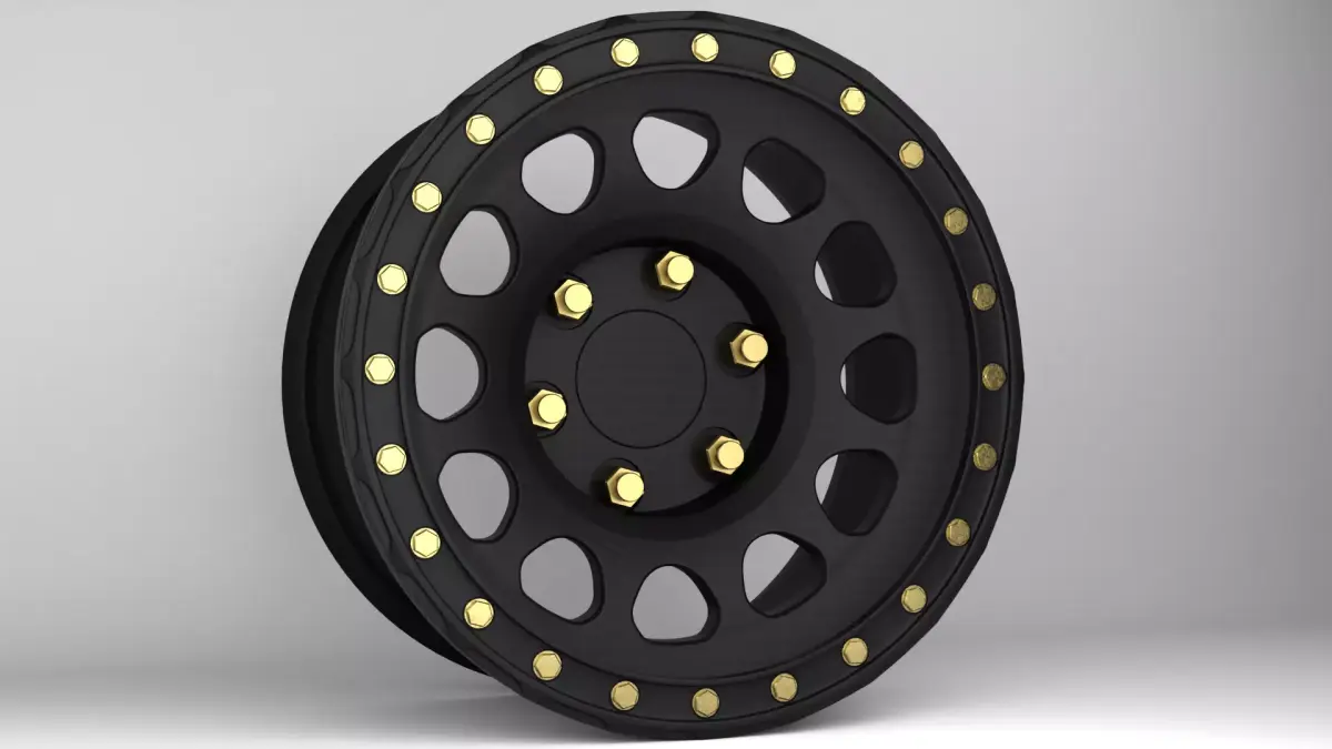 Method MR202 Wheels 3D model