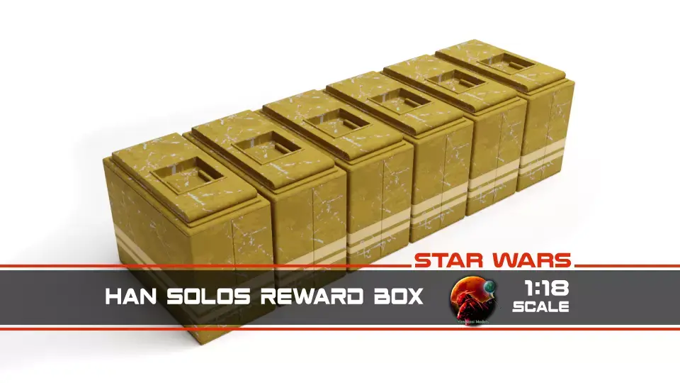 Solos Reward Box 1-18 scale Hasbro  Kenner 3D print model