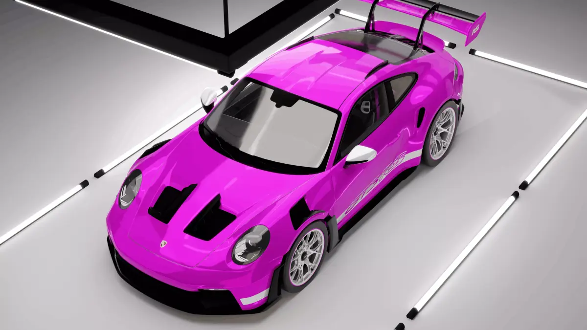 Porsche 911 GT3 RS Free 3D model