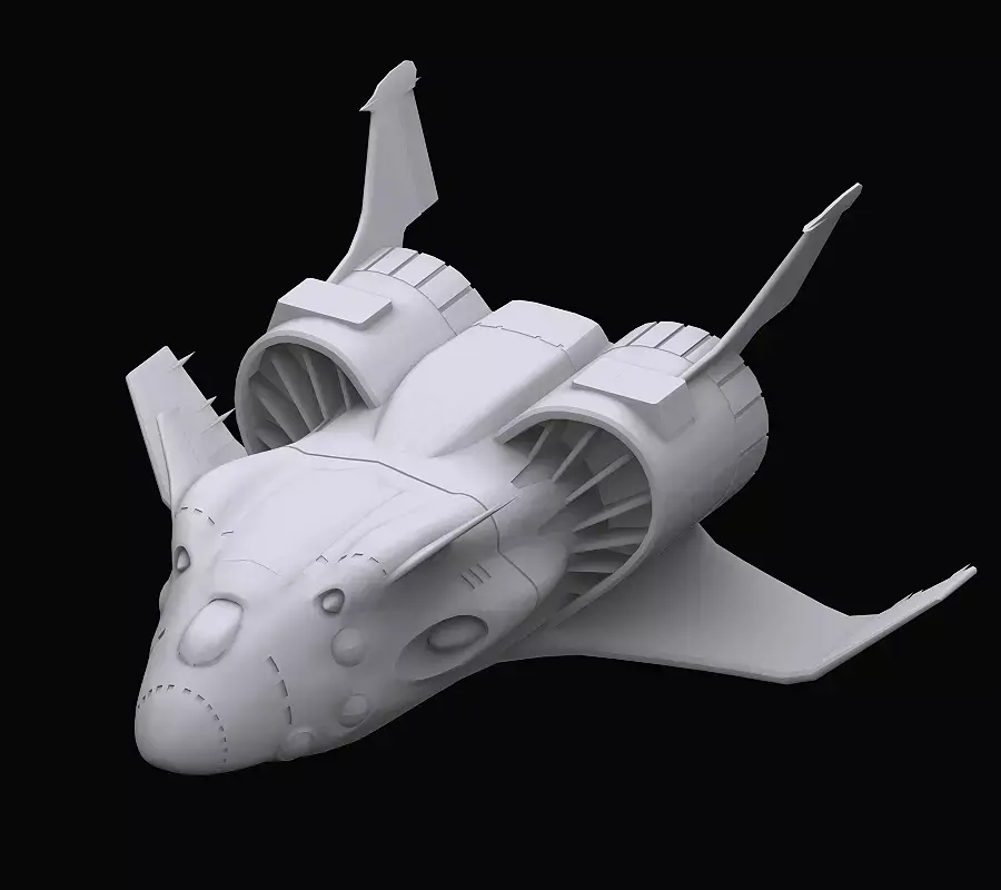 Gundam Zeon Zanzibar model 3D model