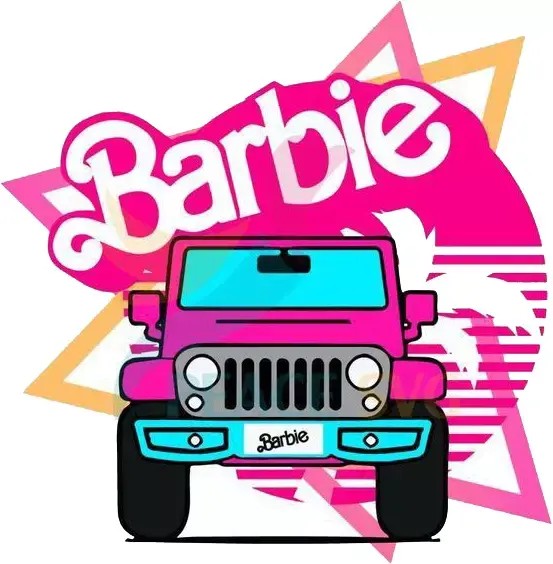 barbie truck cookie cutter stl movie 3D print model