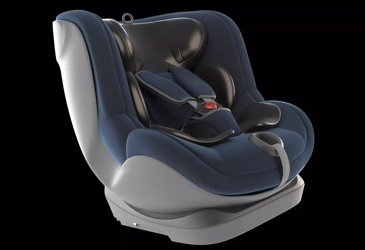 Child Car Seat 3D model