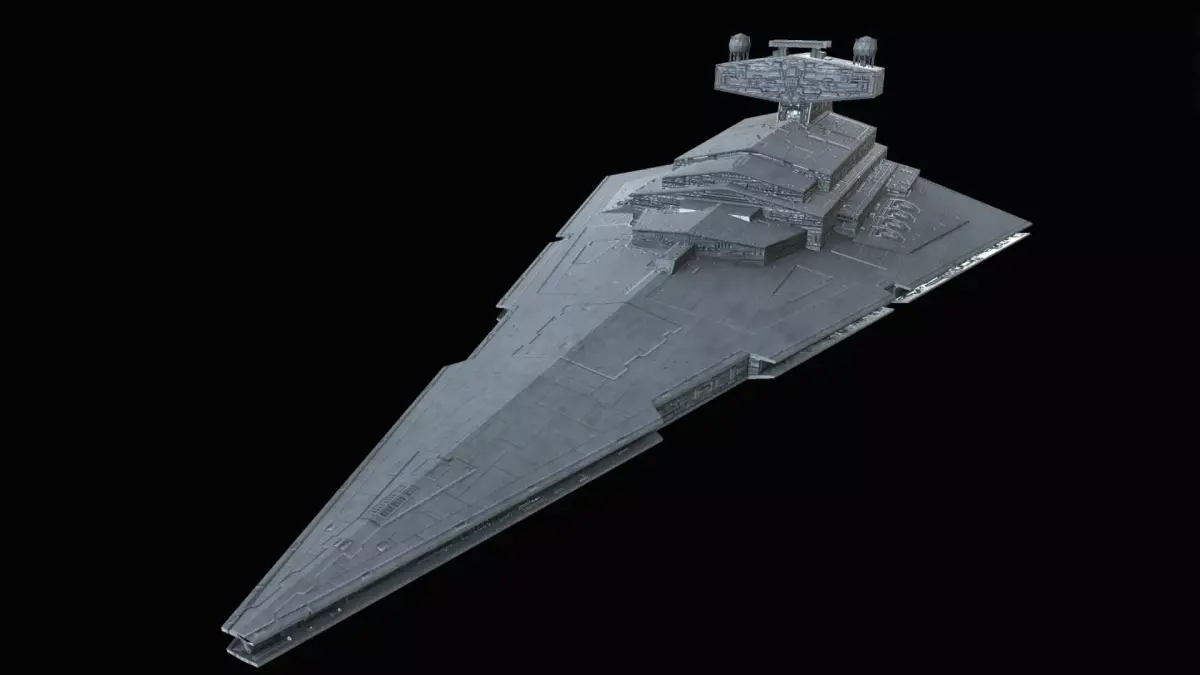 STAR WARS IMPERIAL STAR DESTROYER PBR Low-poly 3D model