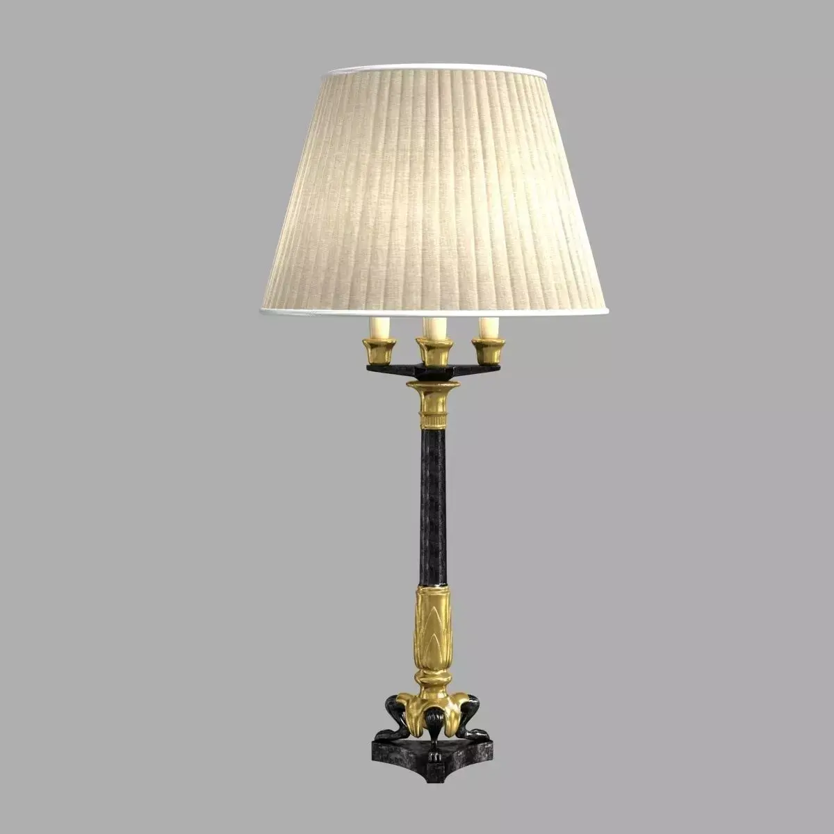 Tripod Candelabrum Table Lamp by vaughan 3D model