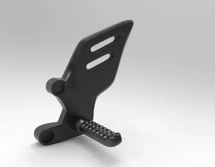 YAMAHA MT09 2021 2023 HEEL GUARD PARATACCO 3D print model