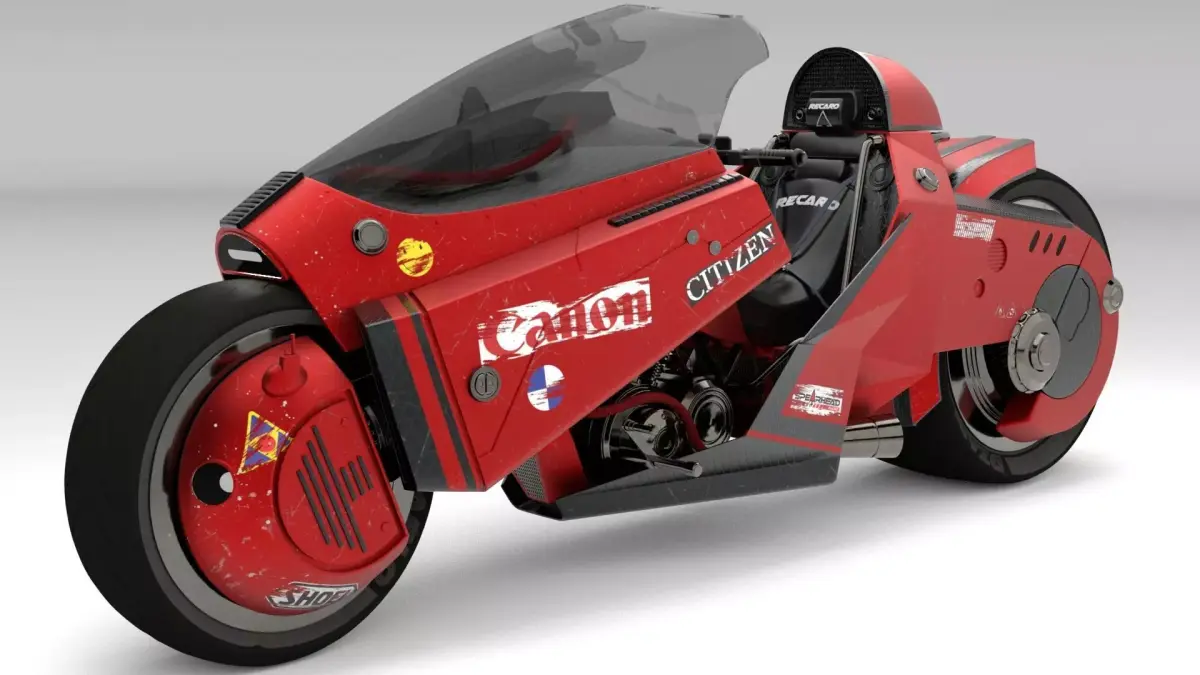Akira Bike  3D model