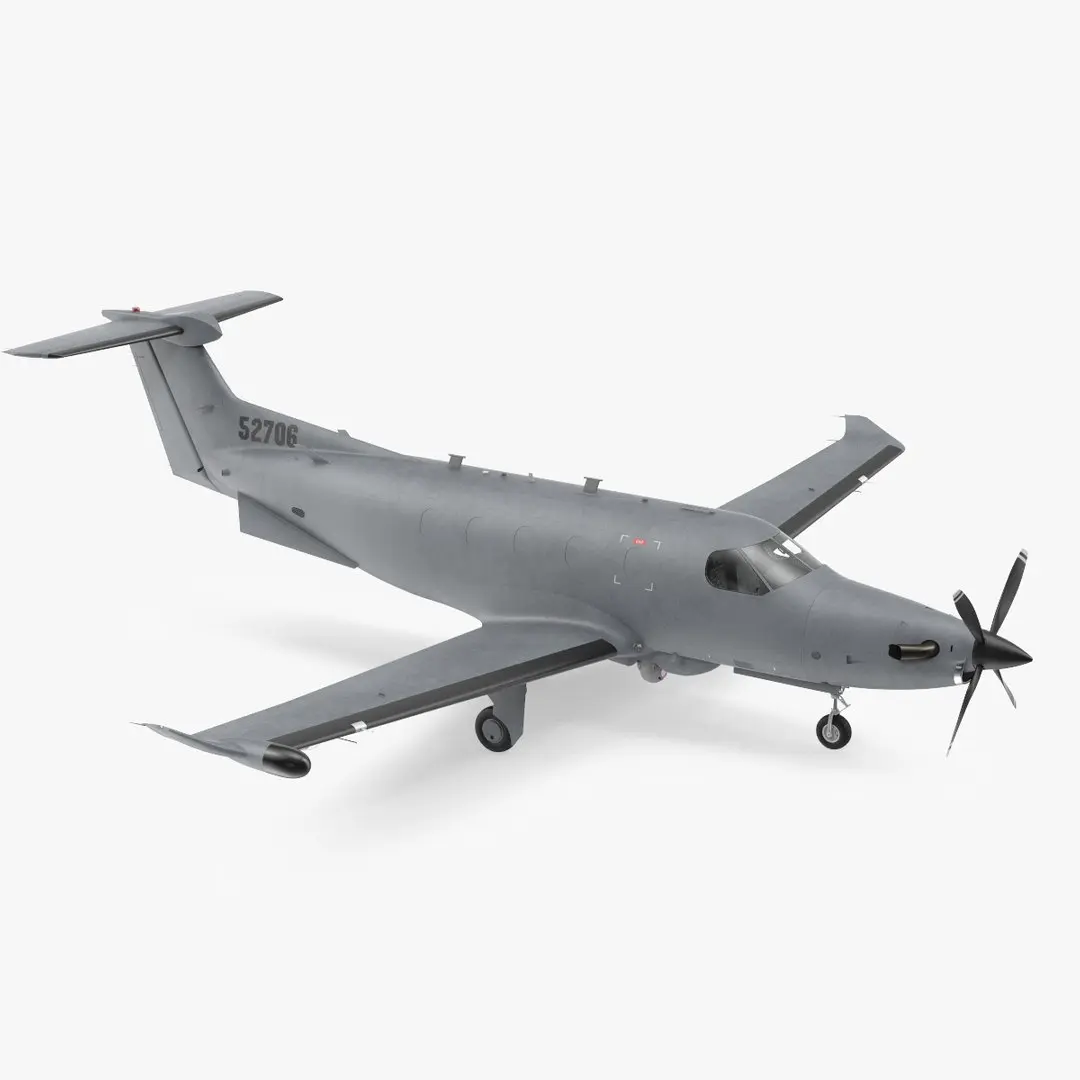Pilatus U-28A Us Air Force Aircraft 3D model