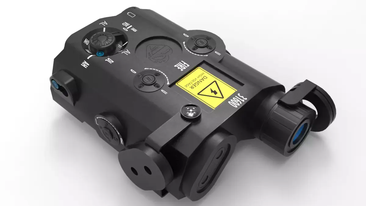 Atpial-C Laser Gun Low-poly 3D model
