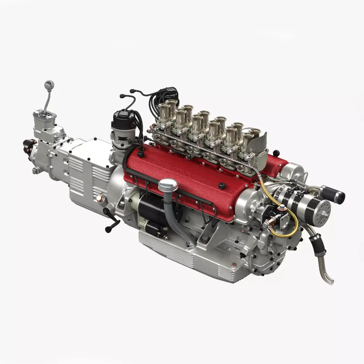 Ferrari 250 TR Engine - 3 liter - 2nd version 3D model