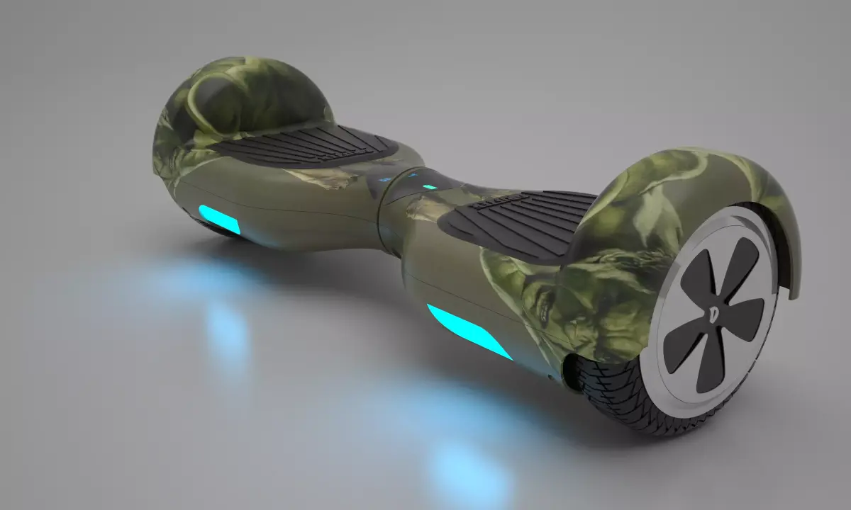 Hoverboard iohawk 3D model