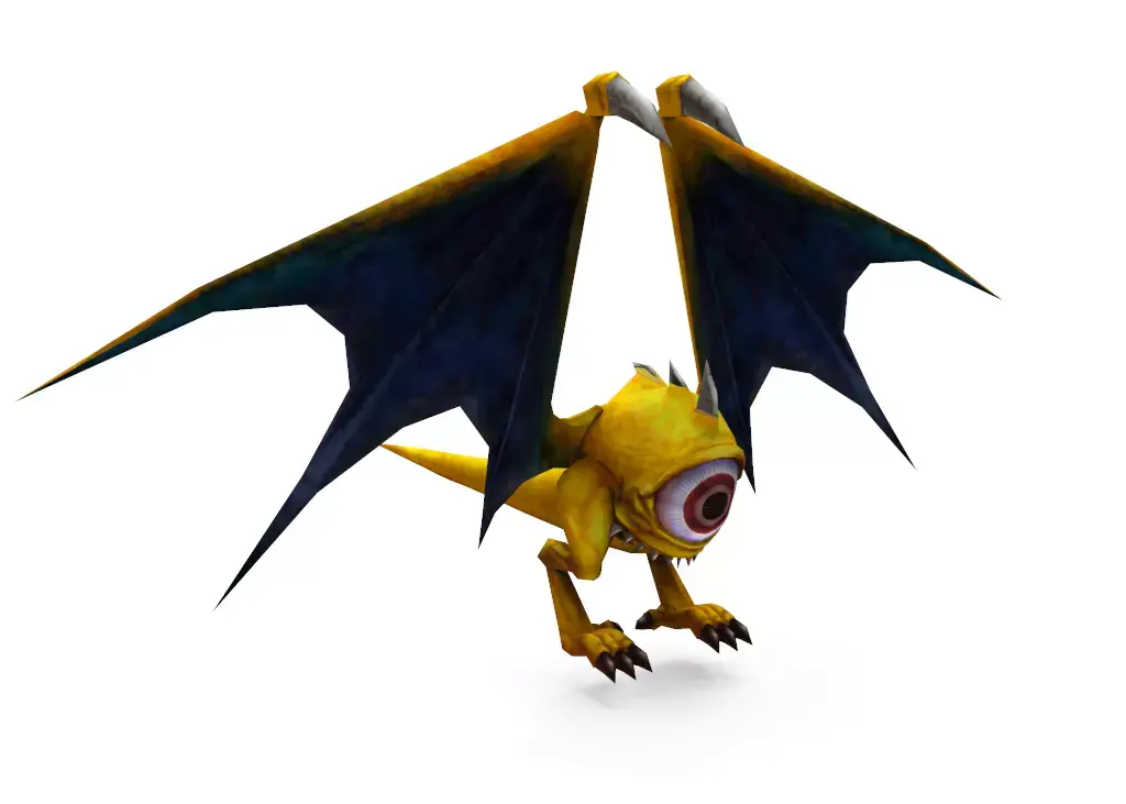 Bat 3D Model Rigged Low-poly 3D model