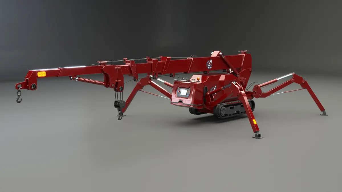 Mini Crawler - Spider Crane 3D model