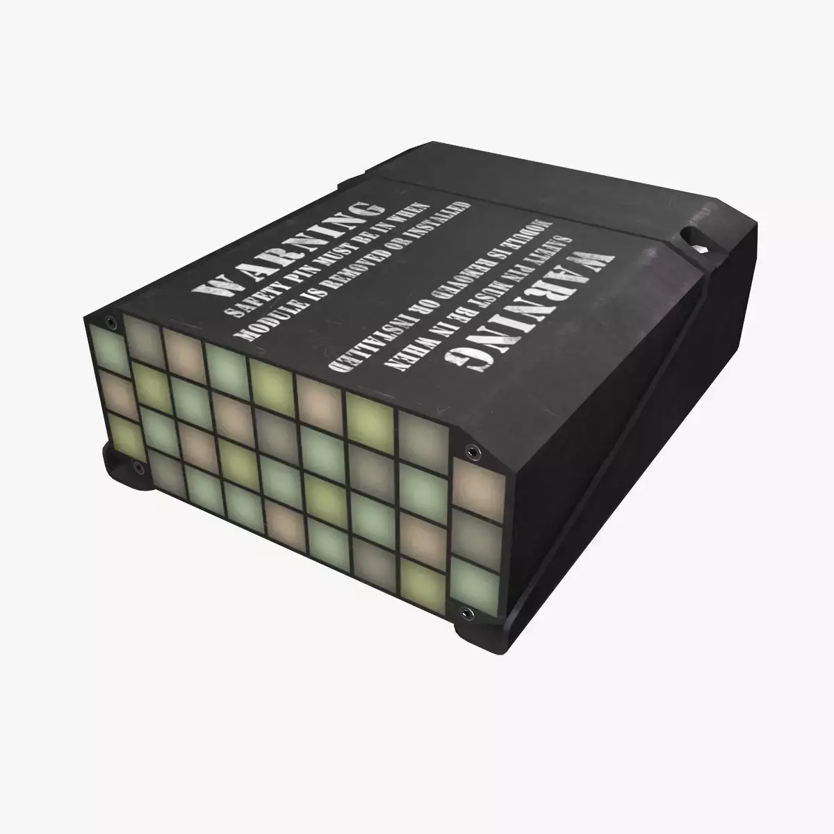  Aircraft M130 Flares Dispenser Low-poly 3D model