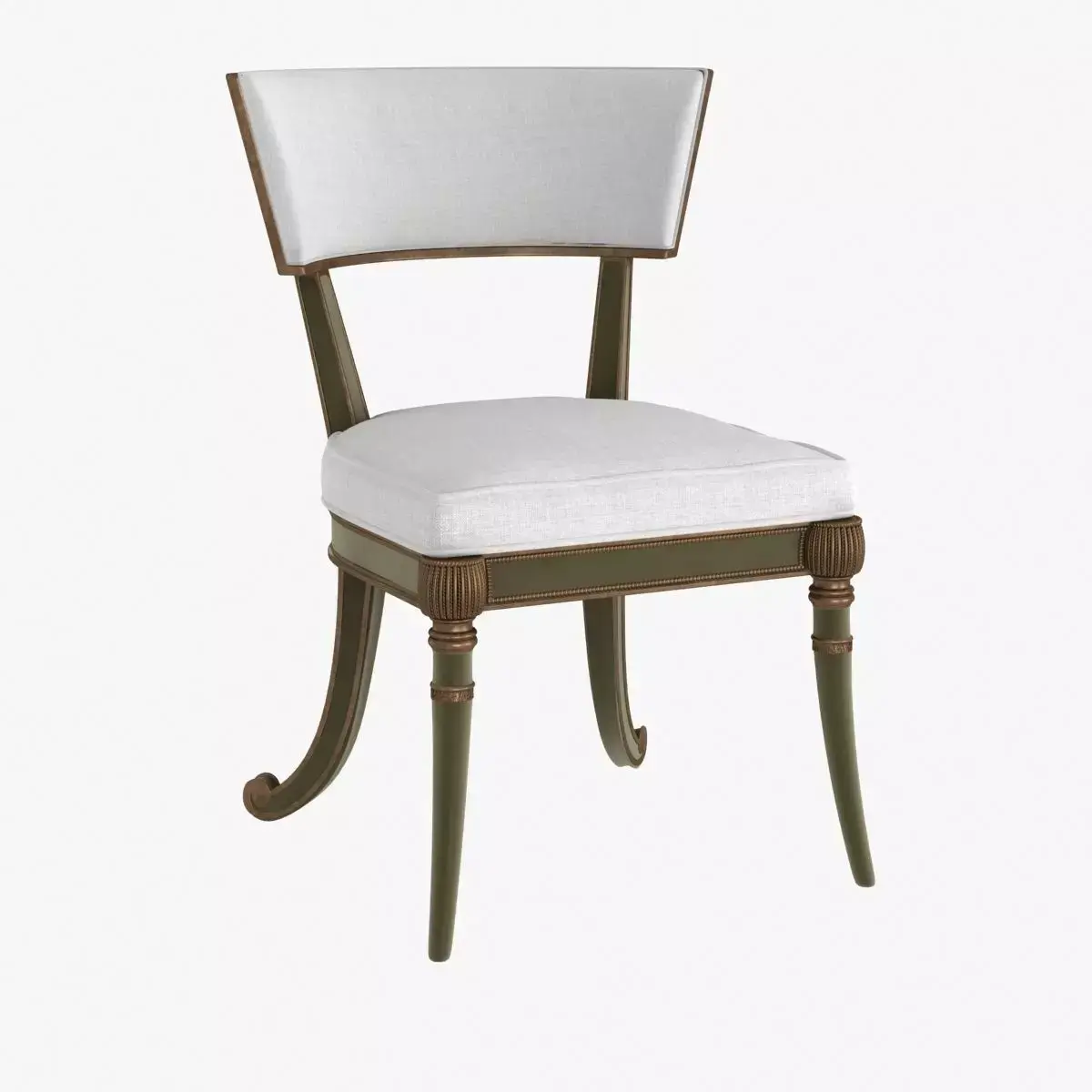  Alfonso Marina -regency klismos  side chair    3D model