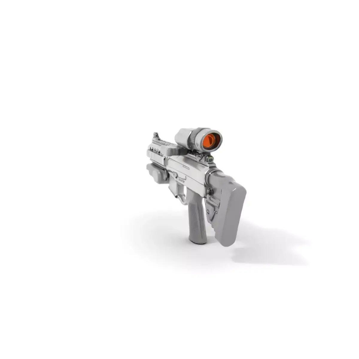 Tactical Black Rifle model pack Low-poly 3D model get