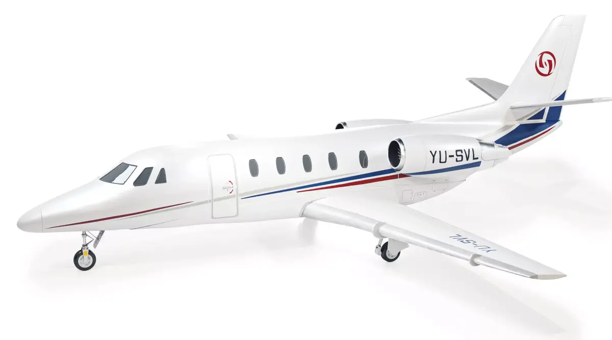 Cessna Citation XLS Private Jet 3D model