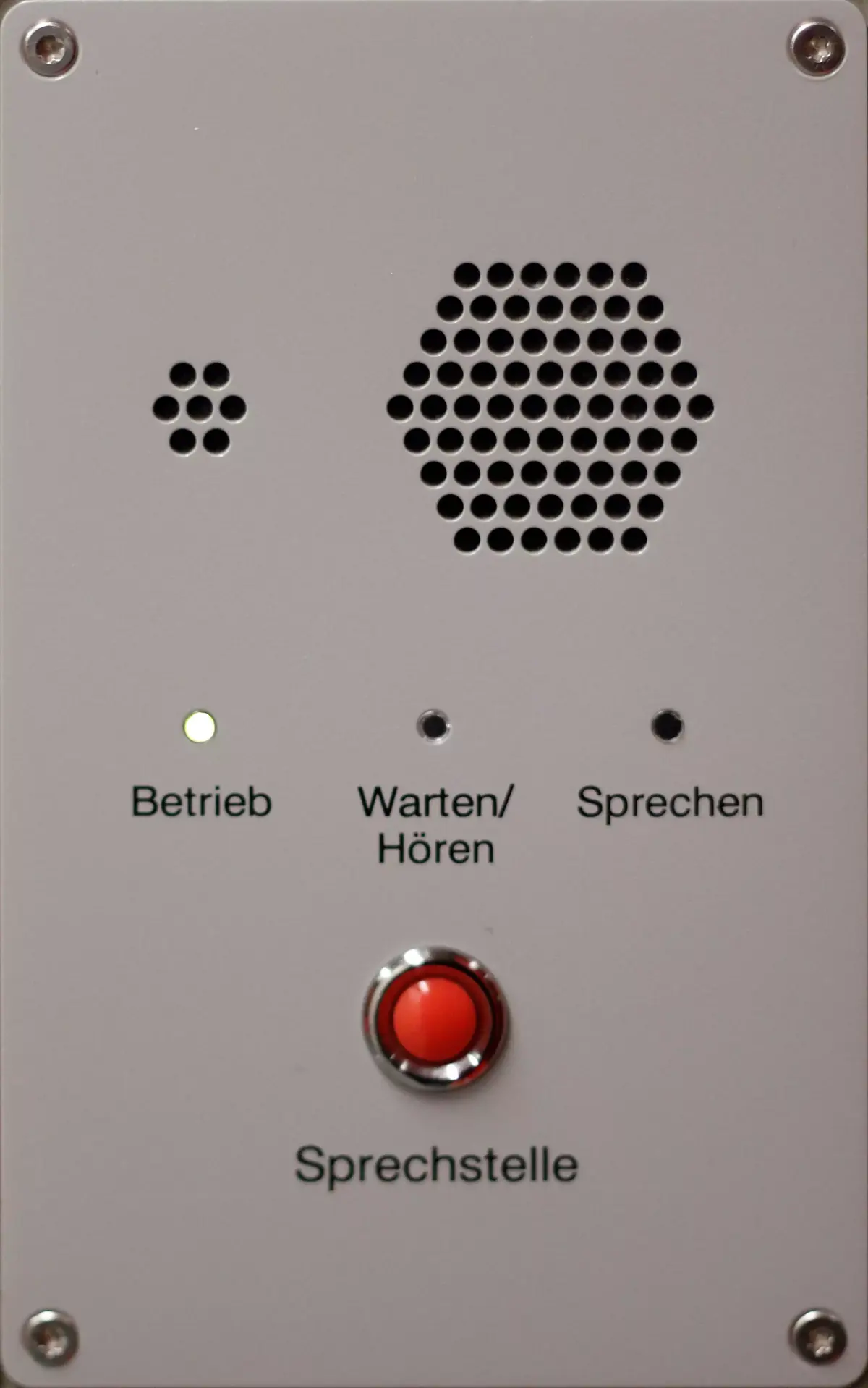 intercom from german train Free low-poly 3D model