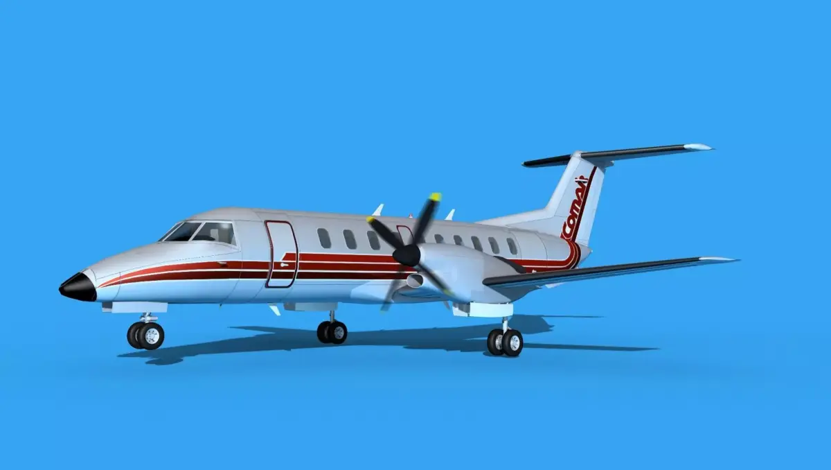 Embraer EMB120 Comair 3D model