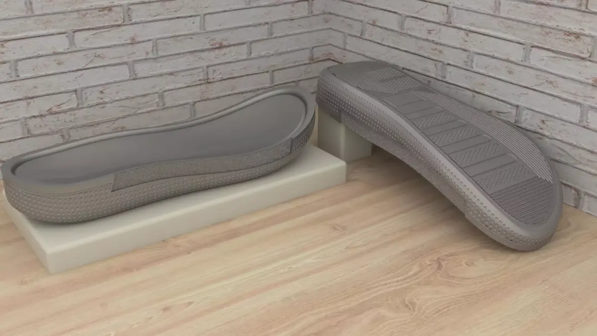 3D Shoes Soles Design 3D model