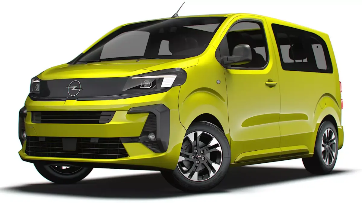 Opel Zafira Life Small 2024 3D model