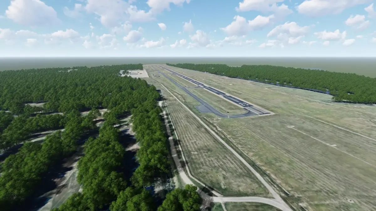 Grand Strand Airport South Carolina 3D model