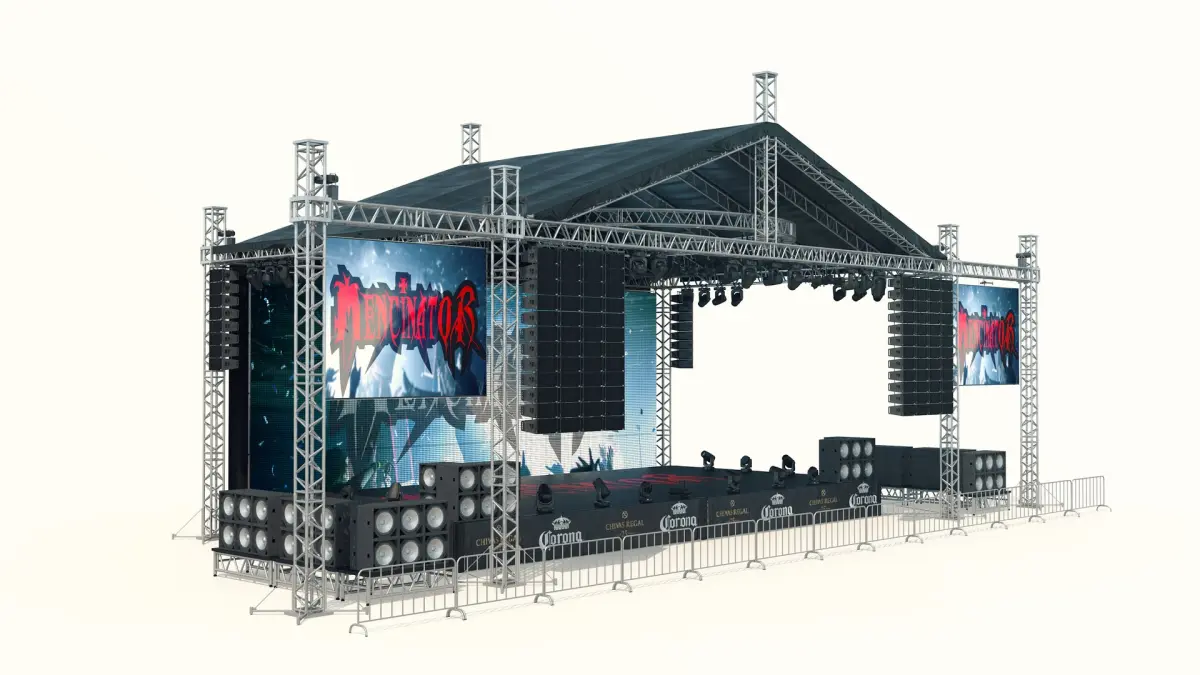 Outdoor Stage 3D model purchase