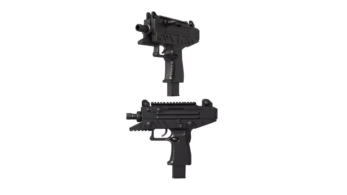 UZI Pro  3D print model