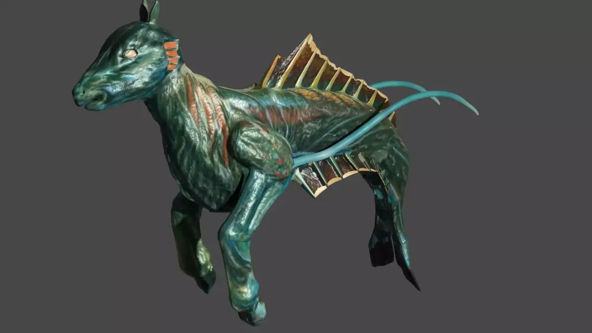 Horsefish horse Free 3D model