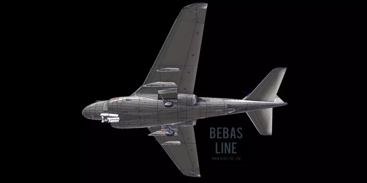 Lowpoly A6 Intruder Low-poly 3D model