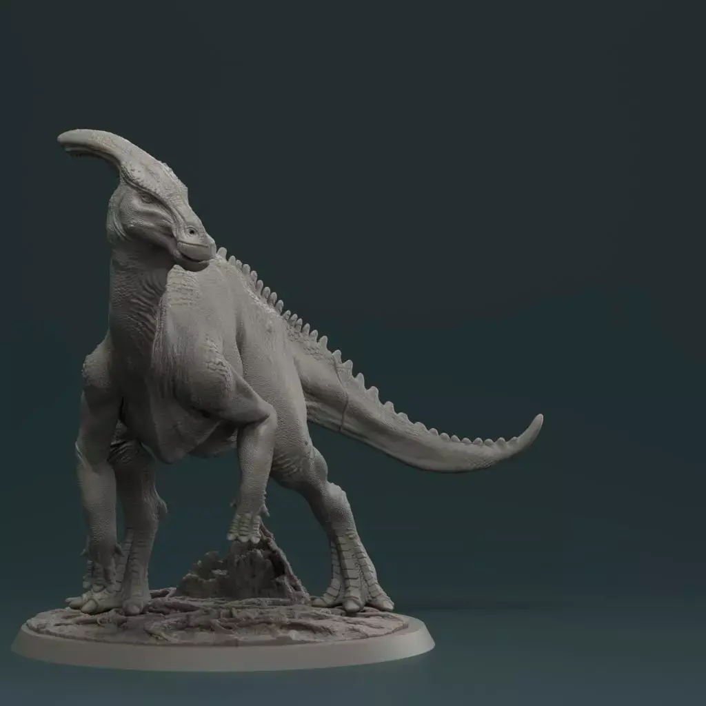 Charonosaurus dinosaur 3D print model