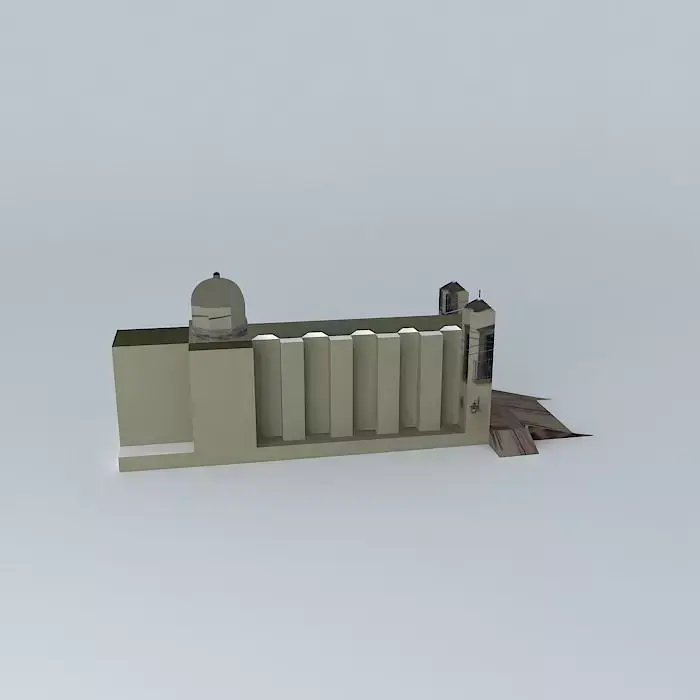 Parroquia de San Antonio de Padua 3D model