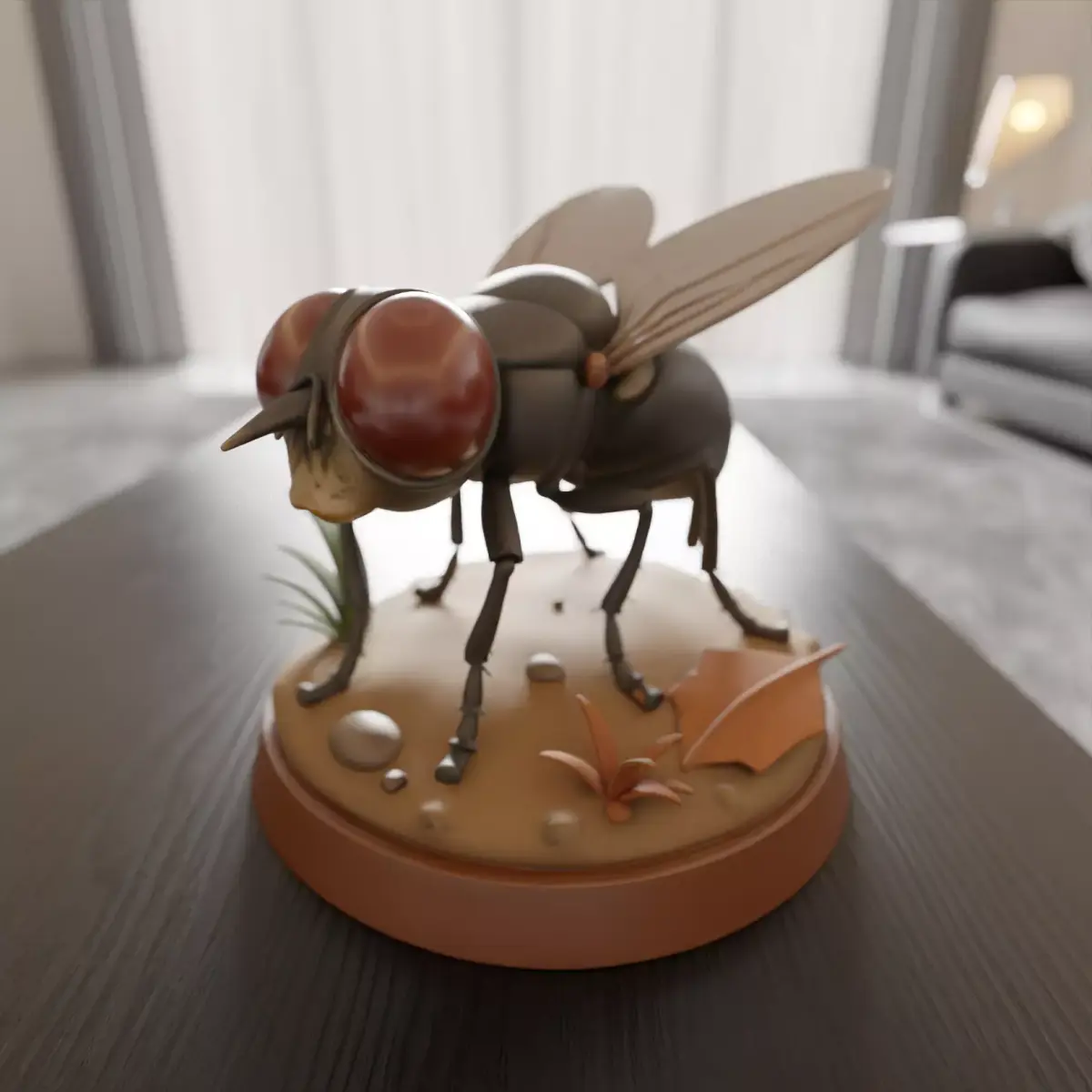 red eye flies 3D print model
