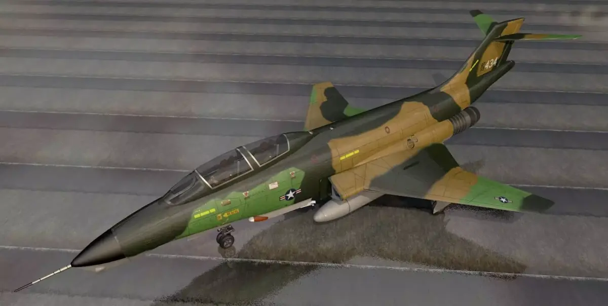 McDonnell RF-101B Voodoo 3D model