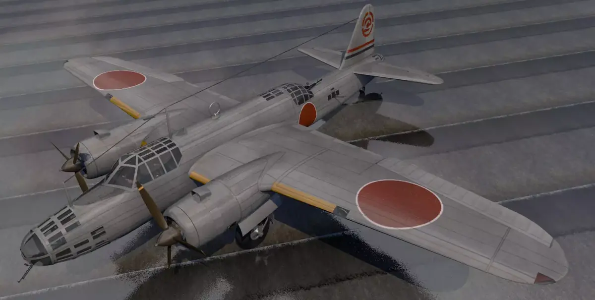 Nakajima Ki-49 Donryu - aka Helen 3D model