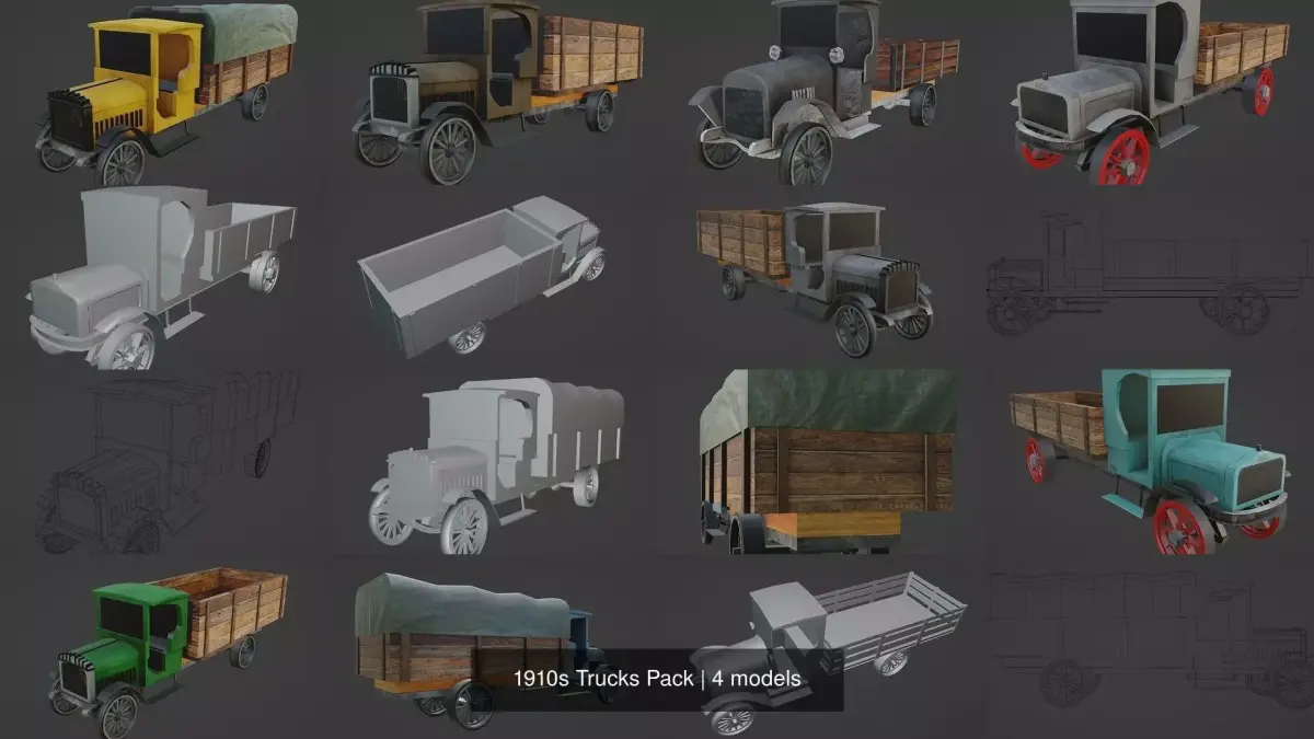 1910s Trucks Pack