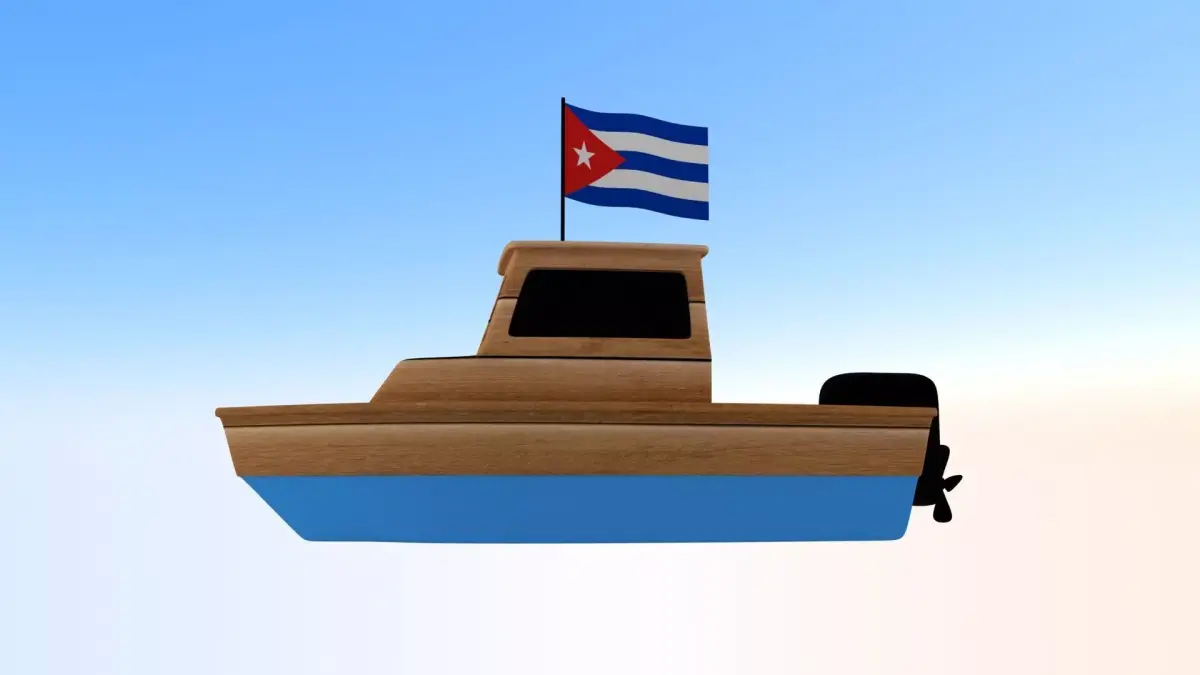 Cuba Fishing Boat 3D model