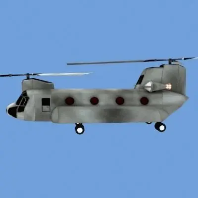 CH-47 Chinook 3D model