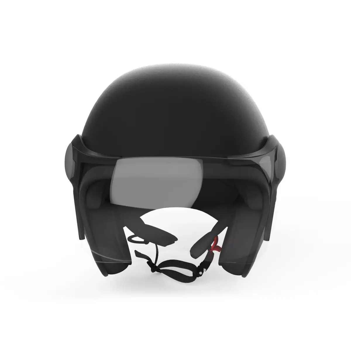 Helmet Low-poly 3D model 7