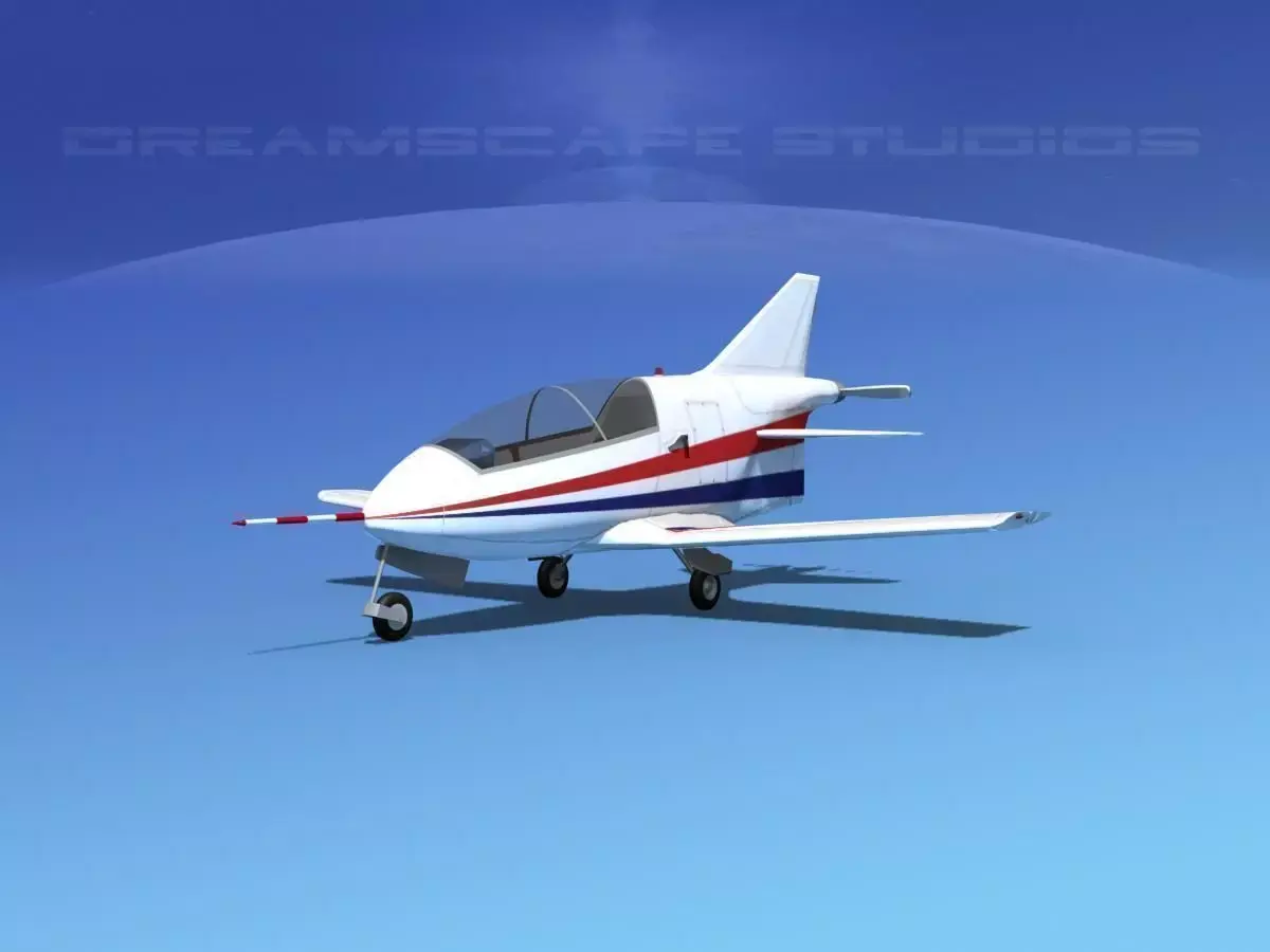 Bede Bd-5 Microplane  V01 3D model