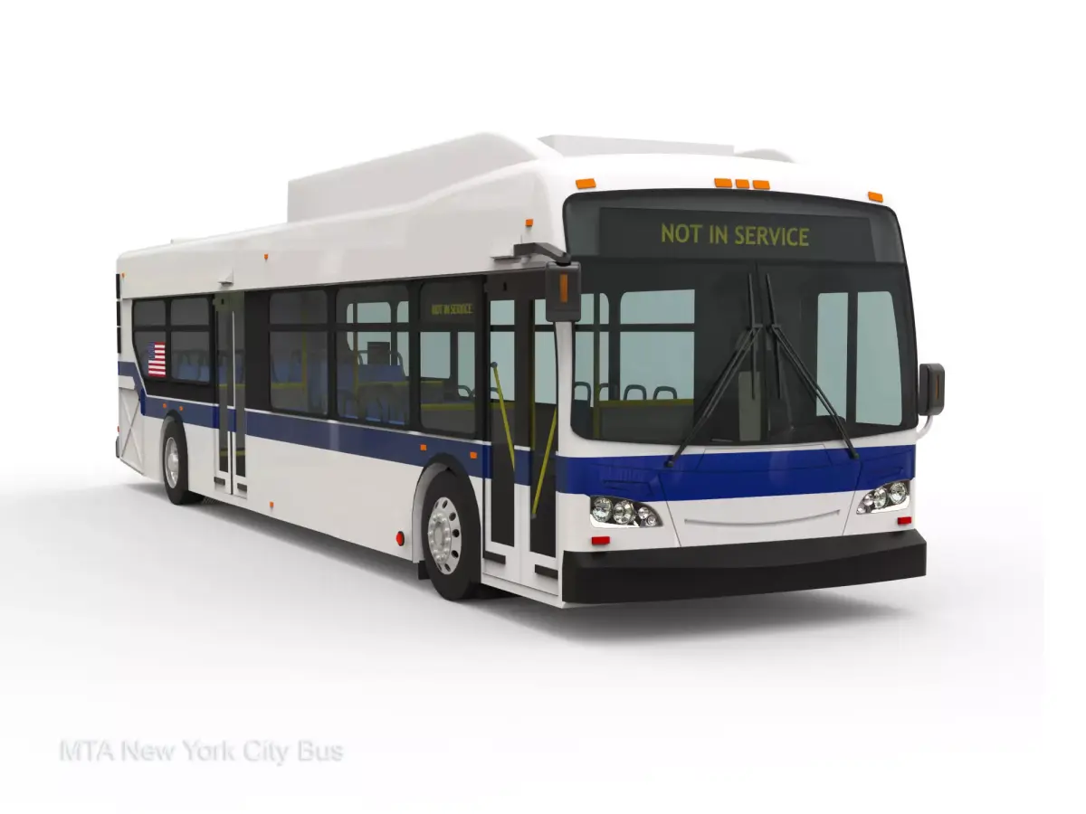 MTA New York City Bus 3D model purchase
