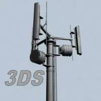 Cell Phone Tower 3D Model 3D model