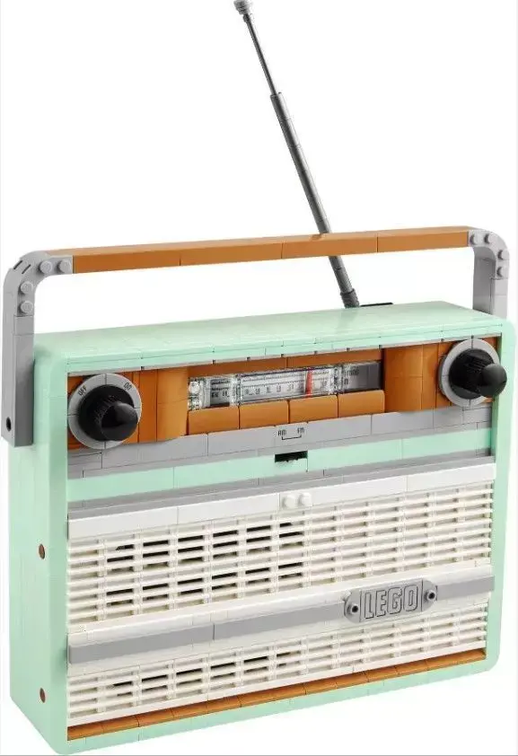 PixelBricks3D - LEGO Retro Radio 3D print model