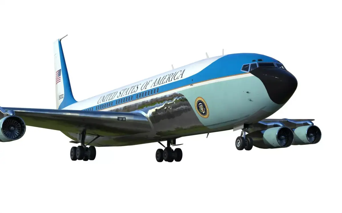 Boeing VC-137 C Air Force One 3D model